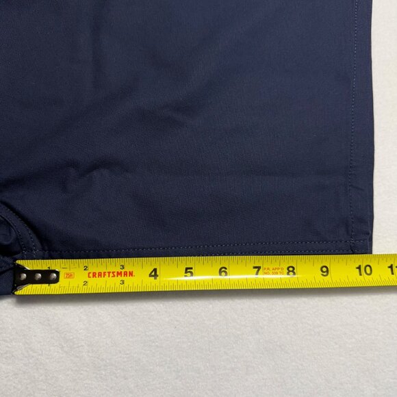 Carhartt Womens Rugged Flex Loose Navy Canvas Work Shorts Size 14 NWT 10" Inseam - Picture 11 of 12